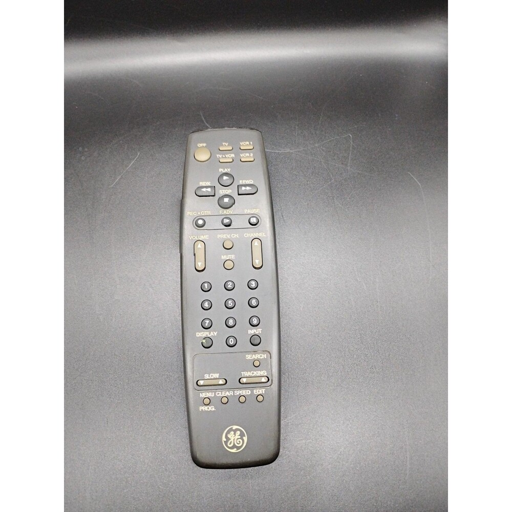 Vintage GE TV VCR Remote Control Central AS3-1